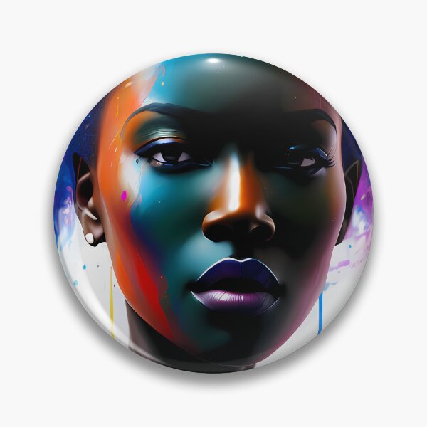 Item preview, Urban Woman Graffiti Oil Painting Splattered designed and sold by SableSyndciate.
