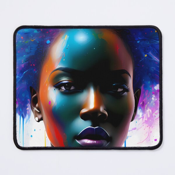 Item preview, Urban Woman Graffiti Oil Painting Splattered designed and sold by SableSyndciate.