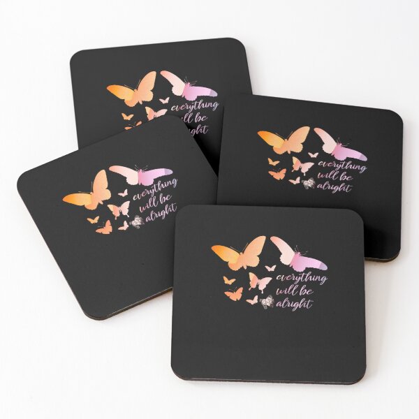 Item preview, Everything Will Be Alright Butterfly designed and sold by PetSafari.