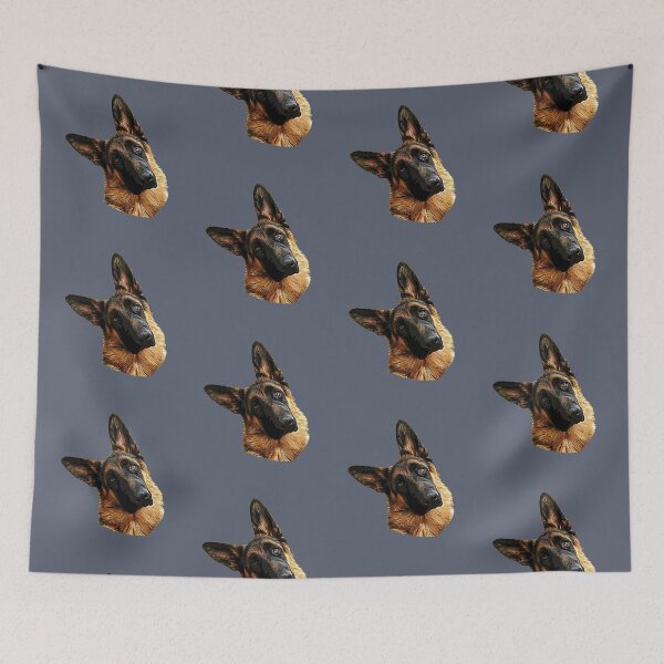 Item preview, German Shepherd Head Tilt designed and sold by ElegantCat.