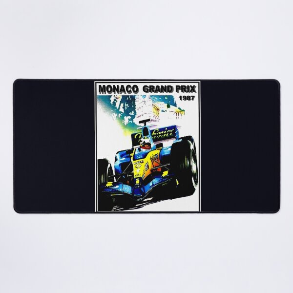 Item preview, MONACO AUTO RACE : Vintage 1987 Grand Prix International Print designed and sold by posterbobs.
