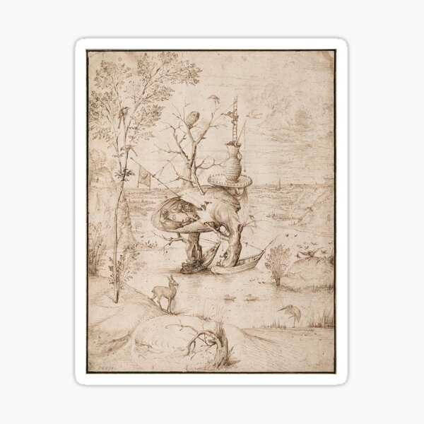 Item preview, Hieronymus Bosch - The Tree Man designed and sold by Orcsome Originals.