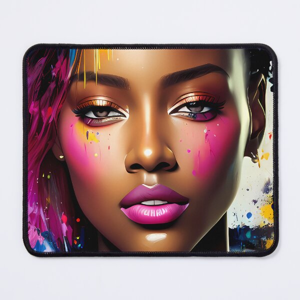 Item preview, Urban Woman Graffiti Oil Painting Splattered designed and sold by SableSyndciate.