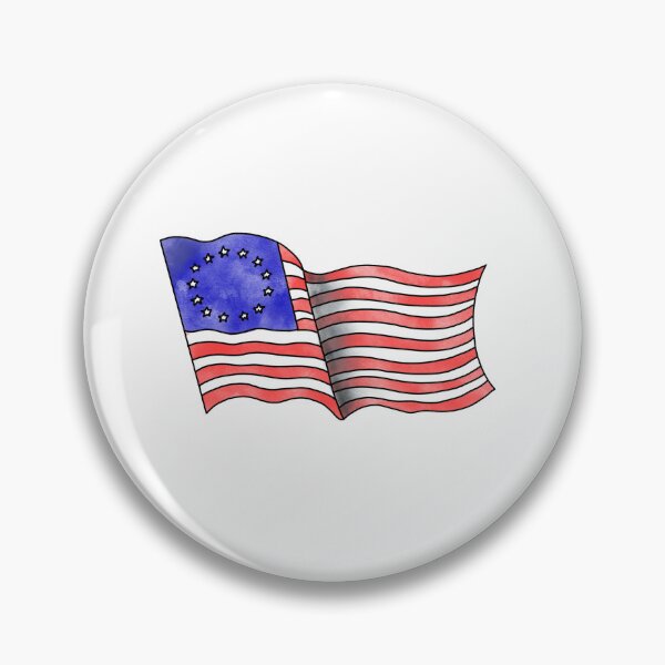 Item preview, American Flag Watercolor designed and sold by eprushandesign.