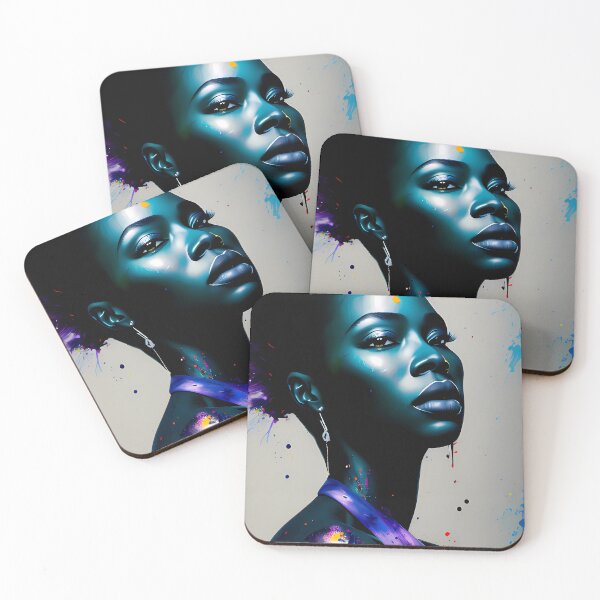 Item preview, Urban Woman Graffiti Oil Painting Splattered designed and sold by SableSyndciate.