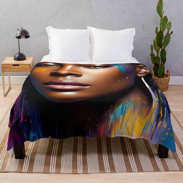 Item preview, Urban Woman Graffiti Oil Painting Splattered designed and sold by SableSyndciate.