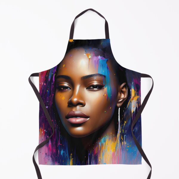 Item preview, Urban Woman Graffiti Oil Painting Splattered designed and sold by SableSyndciate.