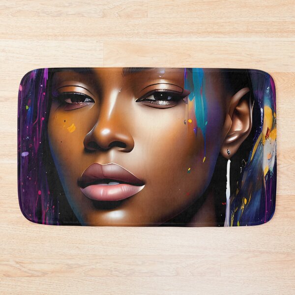Item preview, Urban Woman Graffiti Oil Painting Splattered designed and sold by SableSyndciate.