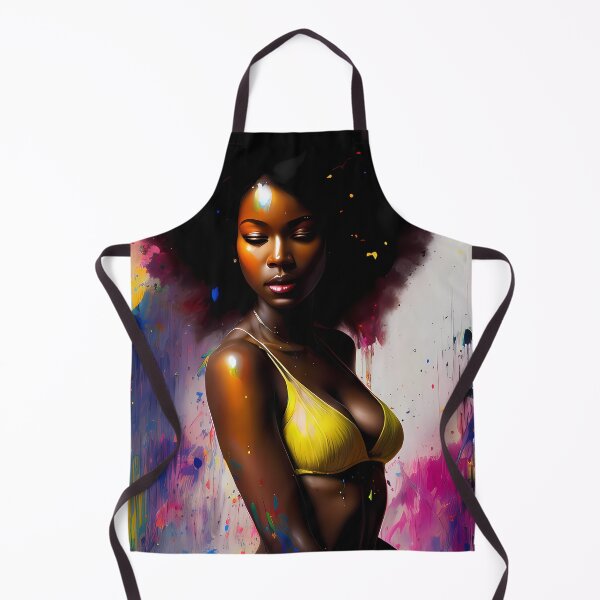 Item preview, Urban Woman Graffiti Oil Painting Splattered designed and sold by SableSyndciate.
