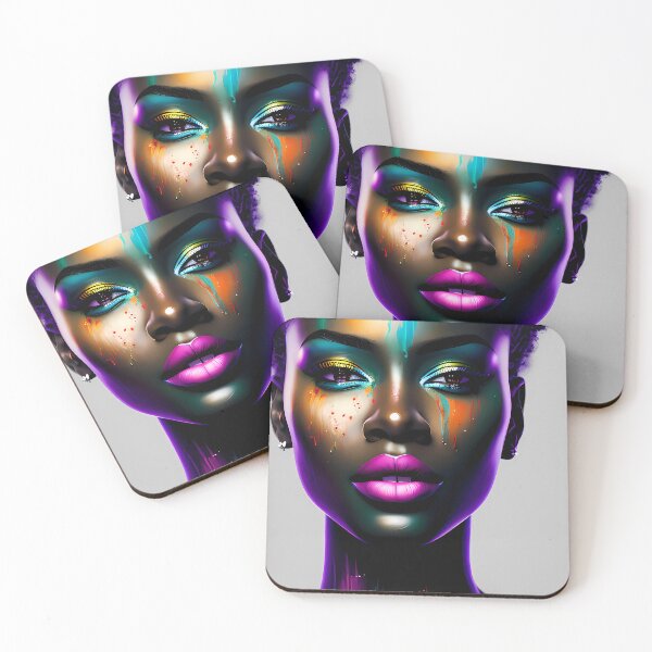 Item preview, Urban Woman Graffiti Oil Painting Splattered designed and sold by SableSyndciate.