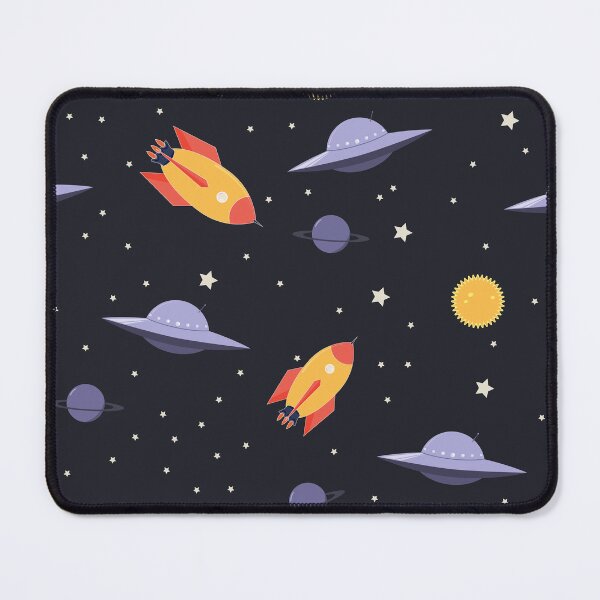 Item preview, Rockets in the galaxy designed and sold by Windsart.