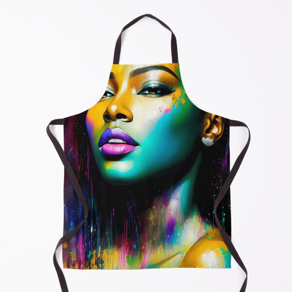 Item preview, Urban Woman Graffiti Oil Painting Splattered designed and sold by SableSyndciate.