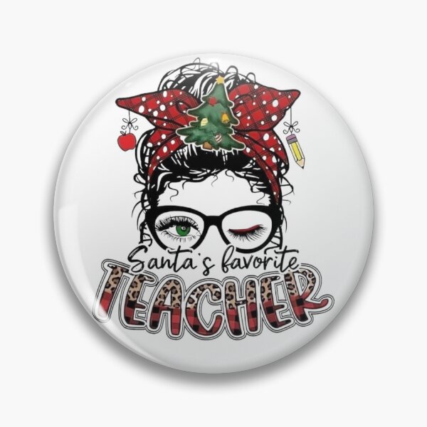 Item preview, Santa’s Favorite Teacher  designed and sold by FortuneCookieTs.