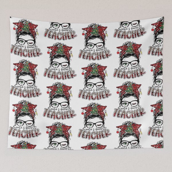 Item preview, Santa’s Favorite Teacher  designed and sold by FortuneCookieTs.
