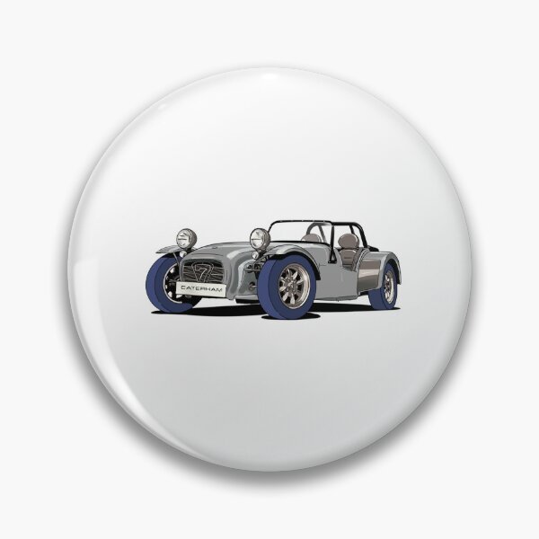 Artikelvorschau, Caterham Seven Sportwagen in Grau entworfen und verkauft von ClasicCarGifts.