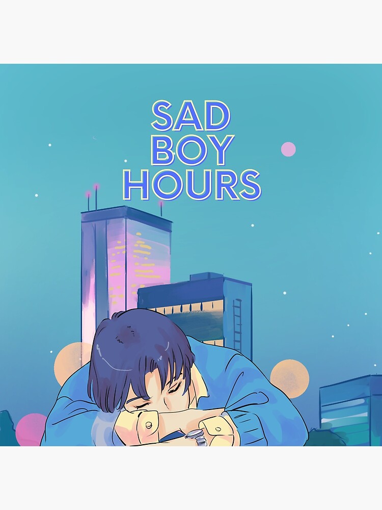 "Sad Boy Hours" Poster for Sale by Magikz Redbubble