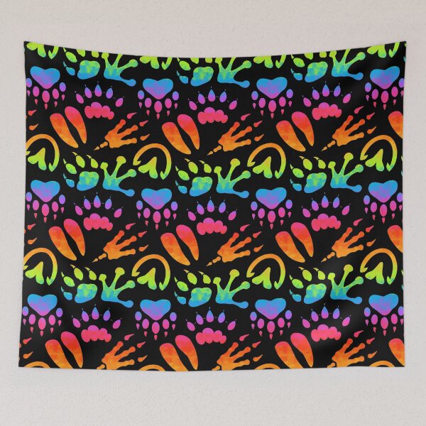 Item preview, rainbow tracks designed and sold by Fox-and-otter.