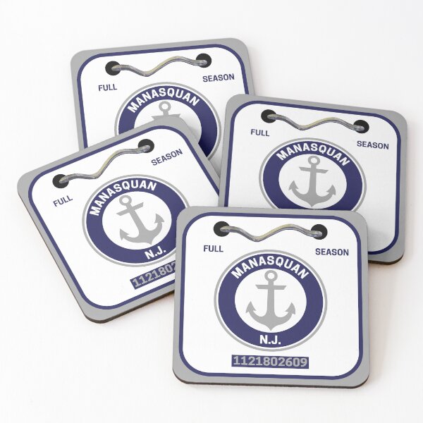 Item preview, Manasquan New Jersey Beach Badge designed and sold by fearcity.
