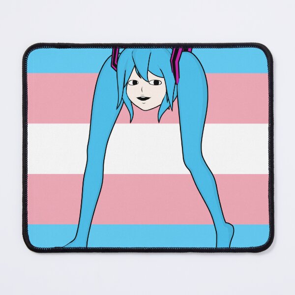 Item preview, Trans Flag Shiteyanyo designed and sold by Allison Ghost's Wacky Image Designs.