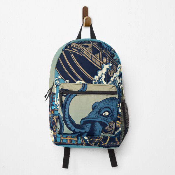Item preview, Vintage Octopus Attack designed and sold by emsubzero.