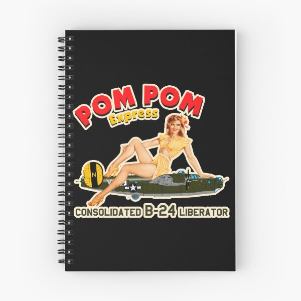 Item preview, Consolidated B-24 Liberator - Noise Art Phrases - Pom Pom Express - Clean Style designed and sold by pzd501.