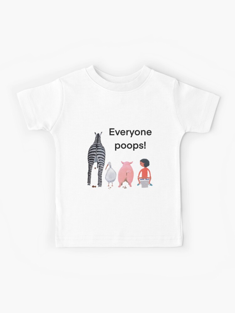 Everyone poops book classic illustration 