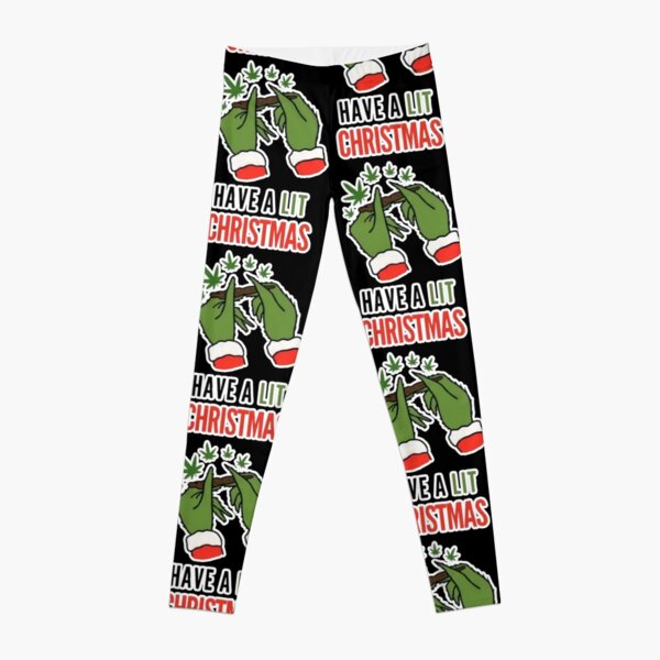Best Seller Christmas Grinch Leggings, White Women's Teen Funny Holiday  Stretch Pants / Buttery Soft Cozy Wear Tights / Cute Gift for Her 