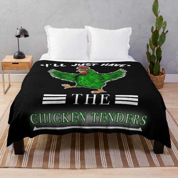 Item preview, I'll Just Have The Chicken Tenders Food Lovers Chicken Funny Quotes designed and sold by MediTees.