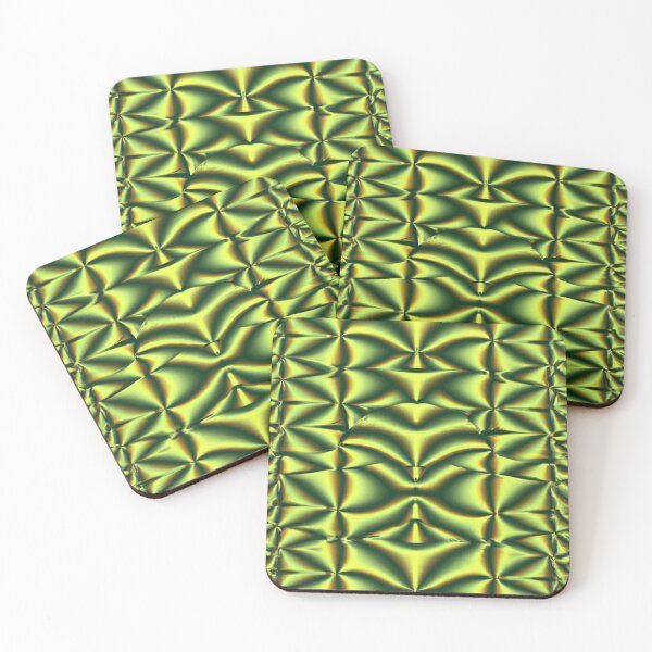 Aperçu de l'œuvre Shiny green Fabric créée et vendue par Bakesales.
