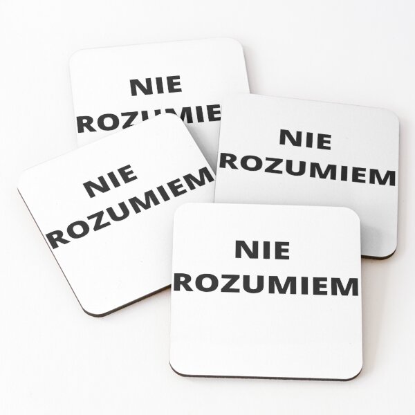 Item preview, Nie Rozumiem (I don't understand) Polish design designed and sold by Mimifsud.
