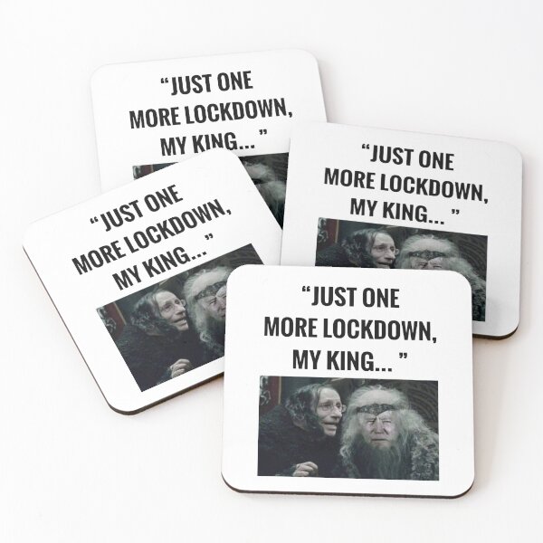 Item preview, Just One More Lockdown My King designed and sold by StevenDjones.
