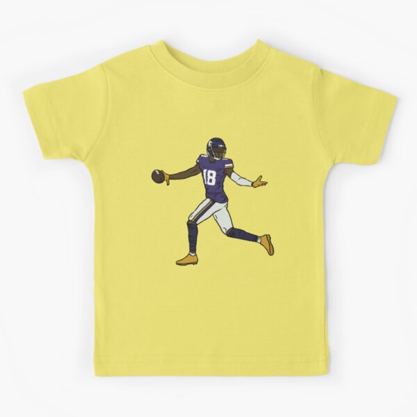 : Kid's T-Shirt Justin Jefferson Mirror Goat Minnesota