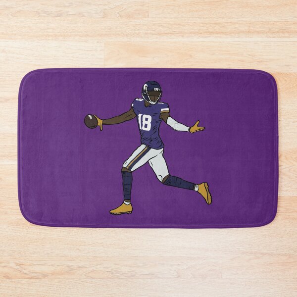 Item preview, Justin Jefferson Looking Back Celebration designed and sold by RatTrapTees.