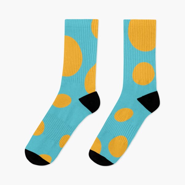 Aperçu de l'œuvre Pois bleus et orange créée et vendue par OptoFortuna.