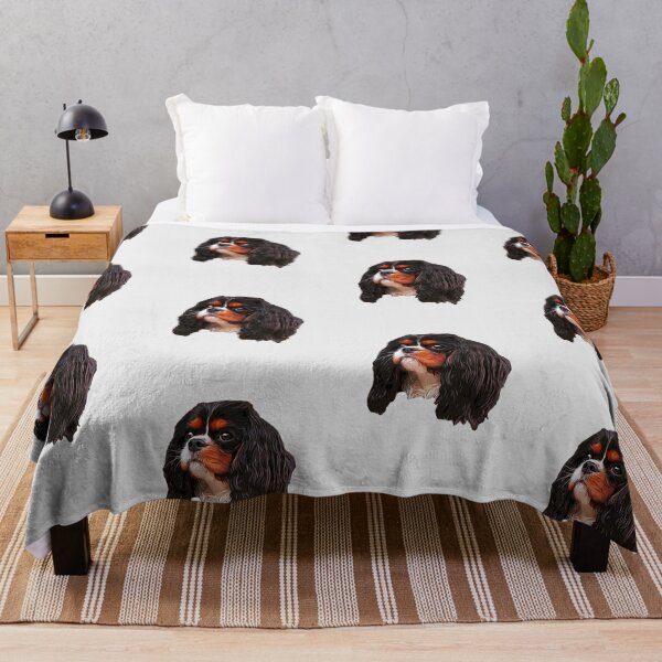 Item preview, Cavalier king charles spaniel Tri  designed and sold by ElegantCat.