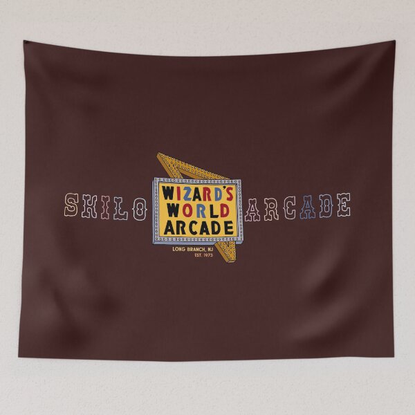 Item preview, Wizard's World Arcade - Long Branch, NJ Nostalgia! designed and sold by SassSquatch.