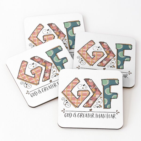 Item preview, God Is Greater Than Fear  designed and sold by FortuneCookieTs.