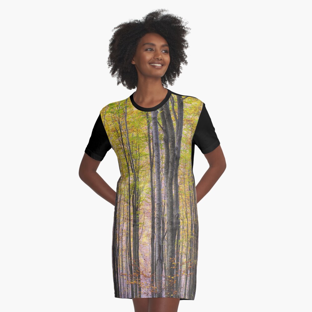 Item preview, Graphic T-Shirt Dress designed and sold by wildfaun.