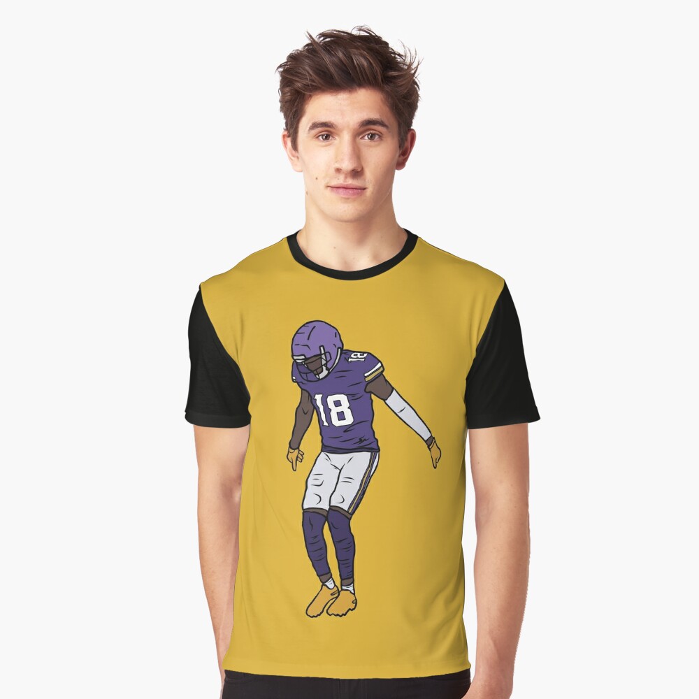 Justin Jefferson Celebration Kids T-Shirt for Sale by RatTrapTees