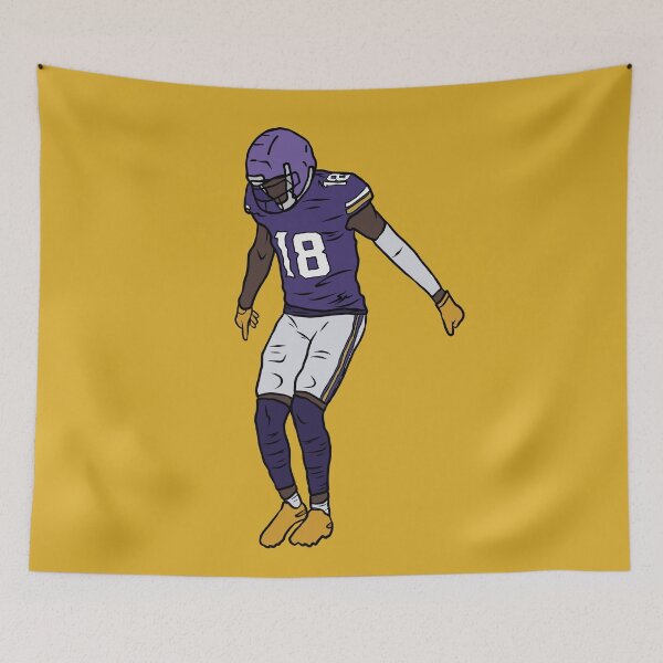Item preview, Justin Jefferson Celebration 2 designed and sold by RatTrapTees.