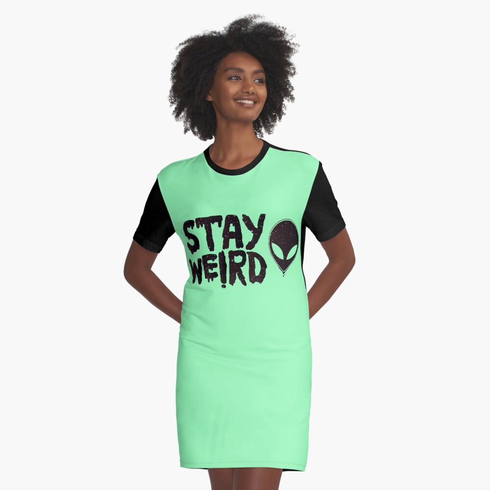 alien t shirt dress