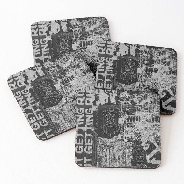 Item preview, Getting Ribs Krule Poster - Black and White Version designed and sold by theashleymay.