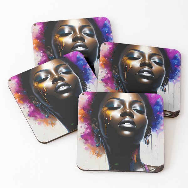 Item preview, Urban Woman Graffiti Oil Painting Splattered designed and sold by SableSyndciate.