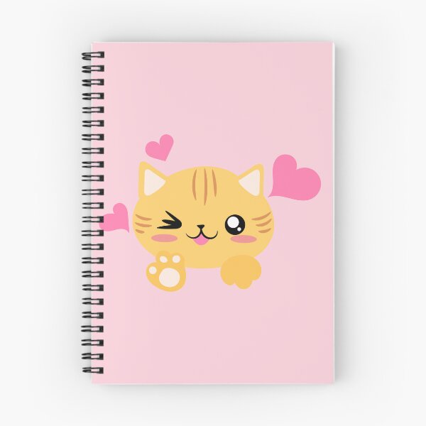 Item preview, orange cat in love designed and sold by yessebel.