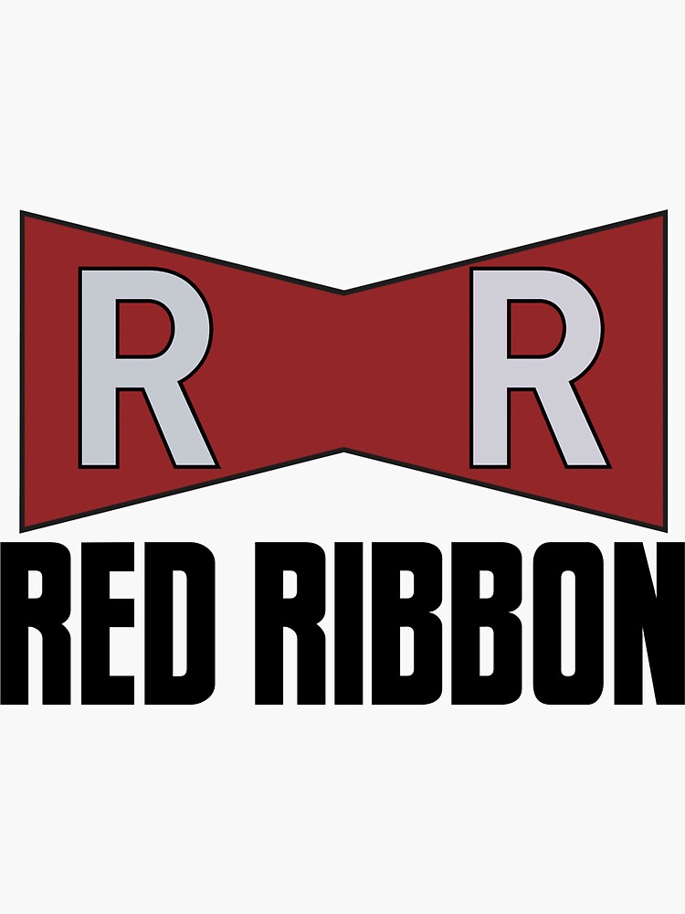 "Red Ribbon Army Logo" Sticker for Sale by WousKoen Redbubble