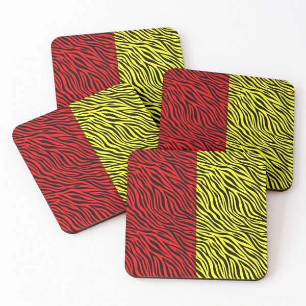 Item preview, Crazy Pattern Red and Yellow Zebra Stripes designed and sold by Mark Cannon.