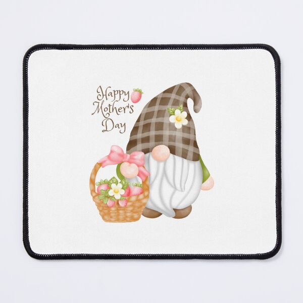 Item preview, Happy Mother's Day Cute Strawberry Gnome designed and sold by silviaol.