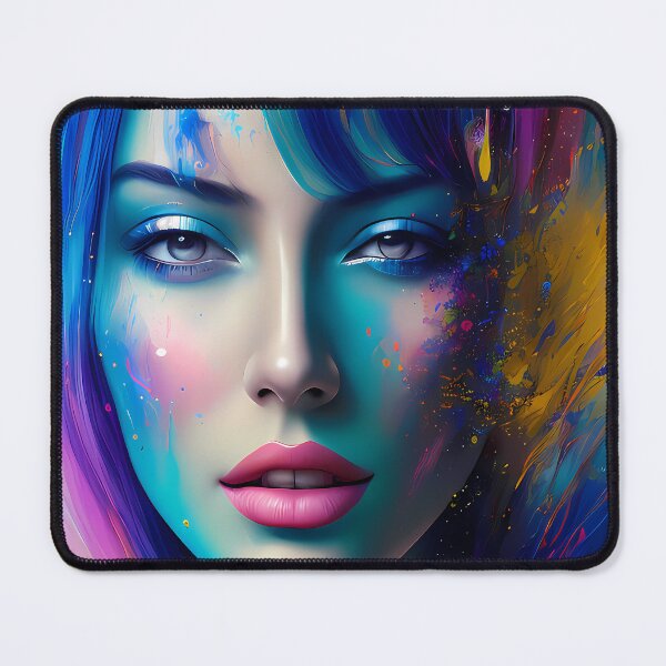 Item preview, Urban Woman Graffiti Oil Painting Splattered designed and sold by SableSyndciate.