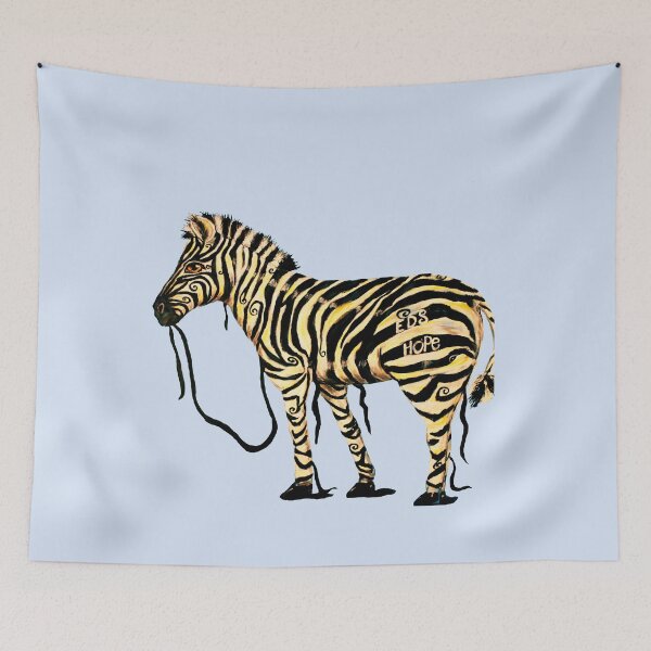 Item preview, EDS Hope Zebra - Keeping It Together Blank Background designed and sold by cherish Fletcher.