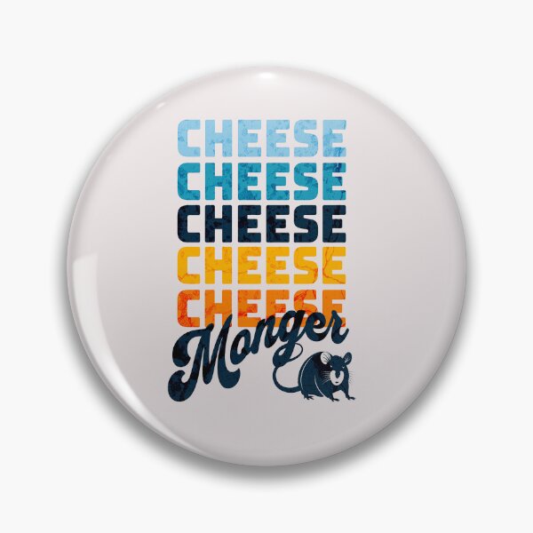 Item preview, Cheese Monger Cheese Lover Cheese Expert Retro Mouse designed and sold by Rabbitti.
